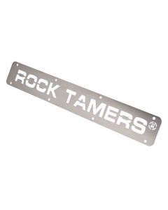 Rock Tamers Stainless Steel Trim Plate