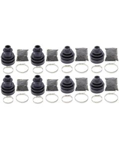 Compl Front & Rear Inner & Outer CV Boot Rep Kit Z6-EX TERRACROSS 625 EX 12-14