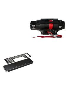 Viper 4500lbs V3 Winch Red Rope With Mount For Polaris Ranger 500 2002-2008