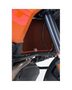 R&G Racing Black Aluminum Radiator Guard For 2015-2016 KTM 1050 Adventure