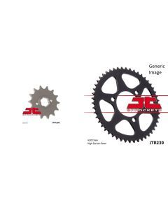 JT SPROCKETS Front and Rear Steel Sprocket Kit for OffRoad HONDA XR350R 1985