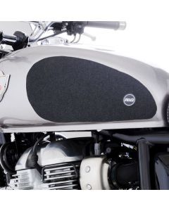 R&G Racing Black Tank Traction Grips For 2019-2024 Royal Enfield Interceptor 650