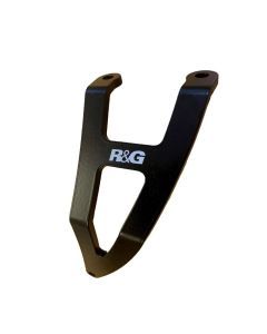 R&G Racing Black Exhaust Hanger For 2019-2024 Aprilia RSV4 1100 Factory