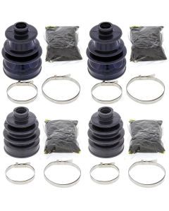 Complete Rear Inner & Outer CV Boot Repair Kit YFM550 Grizzly EPS 09-13