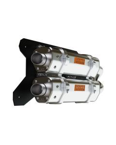 RJWC Dual APX Exhaust For Naturally Aspirated Polaris RZR 10061040