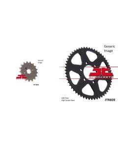 Front and Rear Steel Sprocket Kit for OffRoad SUZUKI DS125 1979-1981