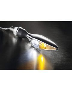 Kuryakyn Micro Rhombus Marker Lights Chrome 2539