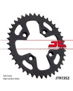 JT Sprockets Rear Steel Sprocket 40 Tooth 40T 520 Chain For Honda ATC350X 1986 JTR1352.40