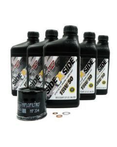 Klotz Synthetic 15W/50 Oil Change Kit with Hiflo Filter For Yamaha YXZ1000R