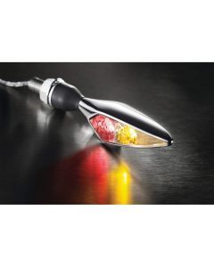 Kuryakyn Micro Rhombus Marker Lights Chrome 2543