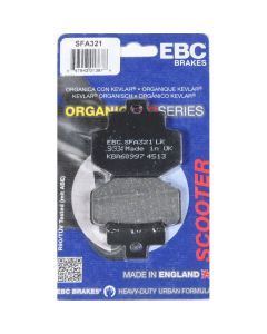 EBC 1 Pair Premium SFA Organic OE Replacement Brake Pads MPN SFA321