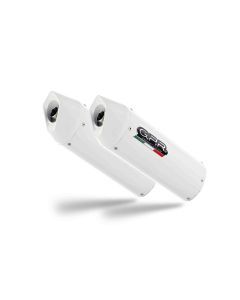 GPR Albus Ceramic Double Slip-on Exhaust For Suzuki Gw 250 F Inazuma 2012-2017