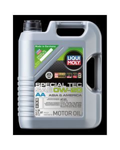 Liqui Moly 5L Special Tec AA SAE 0W20 Motor Oil 2208