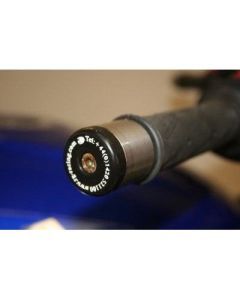 R&G Racing Black Bar End Sliders For 2001?2008 Honda Bros