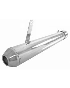 Emgo 80-84030 Shorty ReV-Cone 17"L Fits 1-3/8" 1-1 /2" 1-5/8" 1-3/4" Pipes