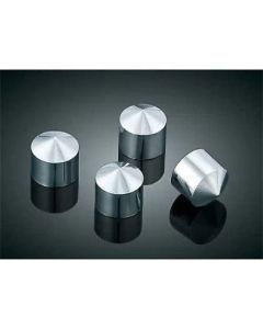 KURYAKYN CHROME ROCKER BOX BOLT COVERS 1999-2017 HARLEY TWIN CAM ENGINES HD 8372