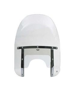 National Cycle Clear Custom Heavy Duty Windshield With Black Mount Kit, Fixed Forks For Honda CMX1100 2021-2022