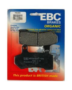 EBC 1 Pair FA Series Organic Replacement Brake Pads MPN FA409