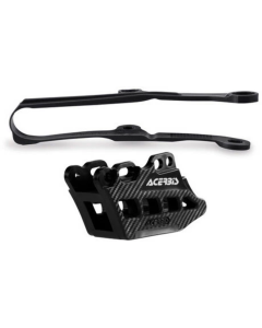 Acerbis Black 2.0 Chain Guide/Slide Kit Kawasaki KX250F 09-16/KX450F 09-15