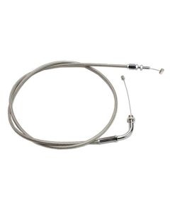 Motion Pro Black Vinyl Throttle Cable For Harley-Davidson Softail Springer FXSTS 1996-2003
