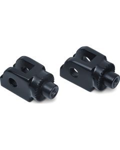 Kuryakyn Peg Adaptors Splined Black