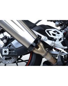 R&G Racing Black Exhaust Protector For 2015-2018 BMW S1000RR EP0026BK