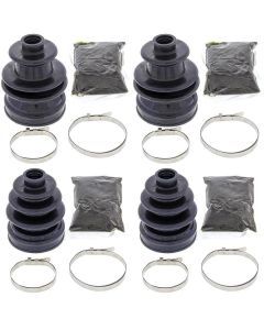 Complete Rear Inner & Outer CV Boot Repair Kit Yamaha WOLVERINE R-SPEC EPS 2016