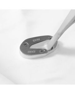 R&G Racing Silver Kickstand Shoe For 2012-2015 Ducati 1199 Panigale