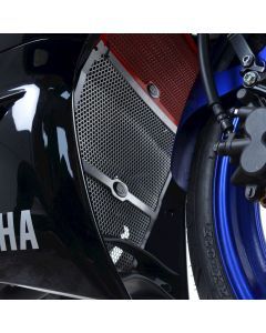 R&G Racing Red Downpipe Grill For 2019-2024 Yamaha YZF R3