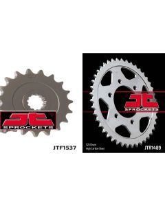 Front & Rear Sprocket Kit for KAWASAKI Z1000-ZR1000 A1-A3,A6F 03-06 JT Sprockets