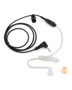 Rugged Radios Listen-Only Acoustic Ear Piece Tube with 3.5mm plug EAR-LSO-3.5HP
