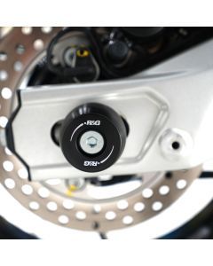 R&G Racing Black Swingarm Protectors For 2024-2025 Aprilia RS457 SP0105BK