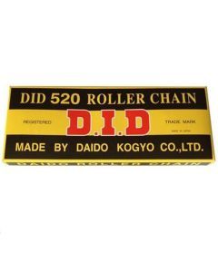DID Standard 520 Chain 110 Links Natural for Street Motorcycle