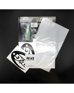 R&G Racing Clear Second Skin Headlight Shield For 2023-2024 Zero DSR/X ZF17.3