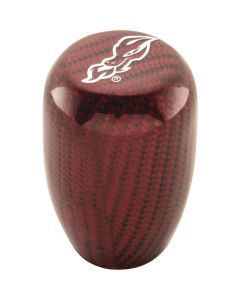 DragonFire Racing Shifter Knobs Short Red Carbon Fiber - 04-0907