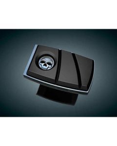 KURYAKYN CHROME ZOMBIE BRAKE PEDAL PAD FOR 1980-2017 HARLEY FL MODELS EACH 4406