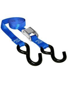 SPI 12-140-2 Tie Down Straps 1 Inch X 66 Inch 2000 Lb Blue