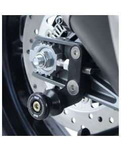 R&G Racing Black Cotton Reels Offset For 2020-2021 KTM 125 Duke