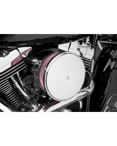 Harley FLSTC 93-99Big Sucker Stage 2 Air Cleaner w/Cvr Std Chr by Arlen Ness