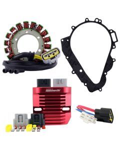 RMStator Generator Stator Kit With Machined Aluminum Voltage Regulator