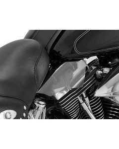 New Harley FLHR 2009-2014AirMaster Reflective Saddle Shields Smoke by Kuryakyn