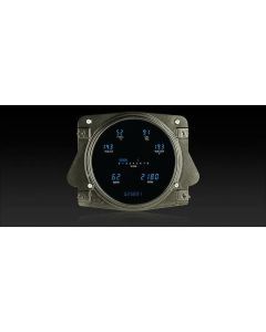 Dakota Digital 1966-1976 Ford Bronco 61-66 Truck Series III Gauge Kit with Teal/Blue Display VFD3-66F-BRON-Z