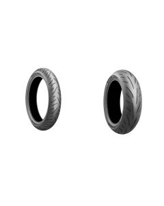 Bridgestone Battlax T33/S23 120x70x17 And And 190x50x17 Full OEM Tire Set For Suzuki GSX1300R Hayabusa 99-07