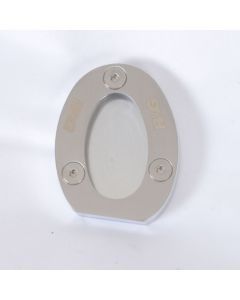 R&G Racing Silver Kickstand Shoe For 2015-2019 Kawasaki Ninja ZX10R ZX1000