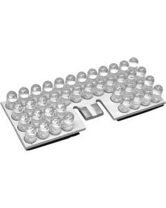 Letric Lighting Fender Tip Inserts Red