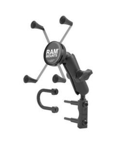 Ram Mounts Brake/Clutch Reservoir Phone Mount with X-Grip Cradle Black - RAM-B-174-UN10