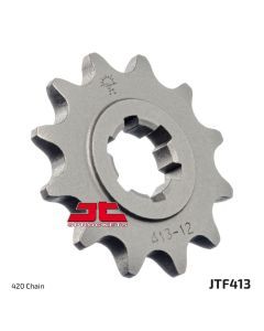 JT Sprockets Front Steel Sprocket 14 Tooth 14T 420 Chain JTF413.14