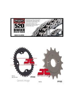520 BMXR Chain, Front & Rear Sprocket Kit for HONDA TRX400EX FourTrax 1999-2000