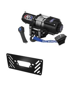 4500 lb KFI Steel Winch Mount Combo - 2009-15 Arctic Cat Prowler 1000 500 700