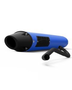 HMF Muffler Yamaha YXZ 1000R 16-25 Candy Blue Performance Full System Exhaust Blackout Euro End Cap